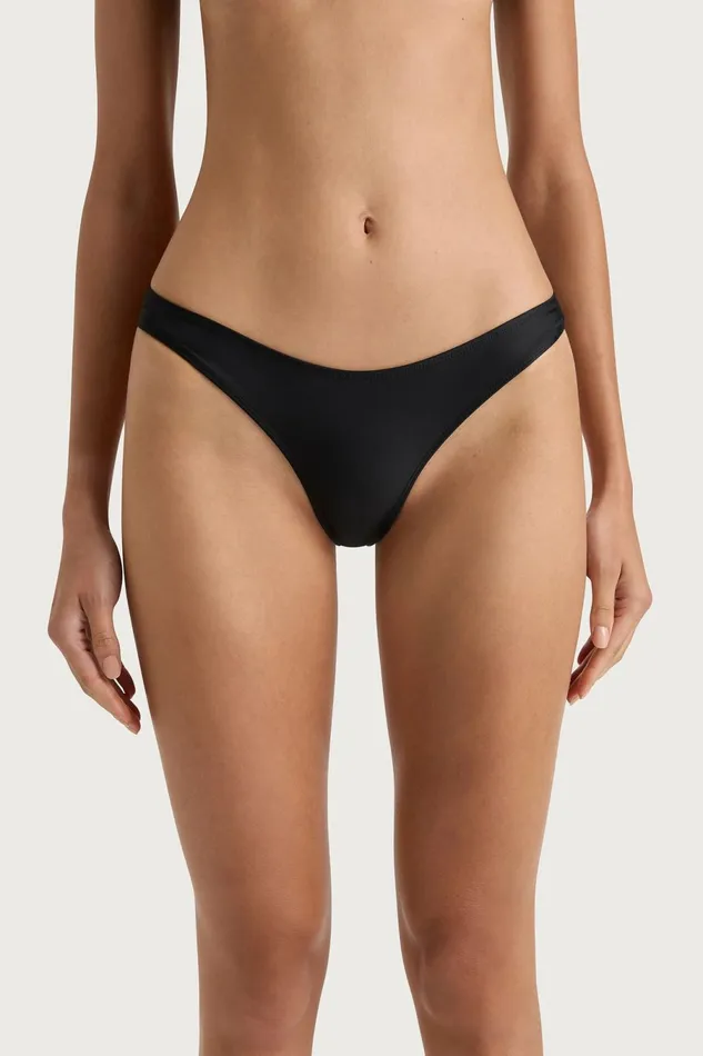 Women Faithfull The Brand Swim Bebe Bikini Bottom Black