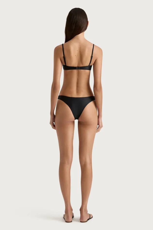 Women Faithfull The Brand Swim Bebe Bikini Bottom Black