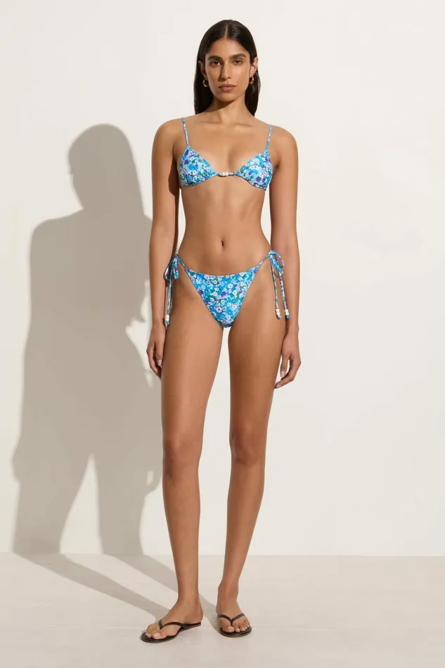 Women Faithfull The Brand Swim Ostia Bikini Top Stellina Floral 8211 Faithfull The Brand