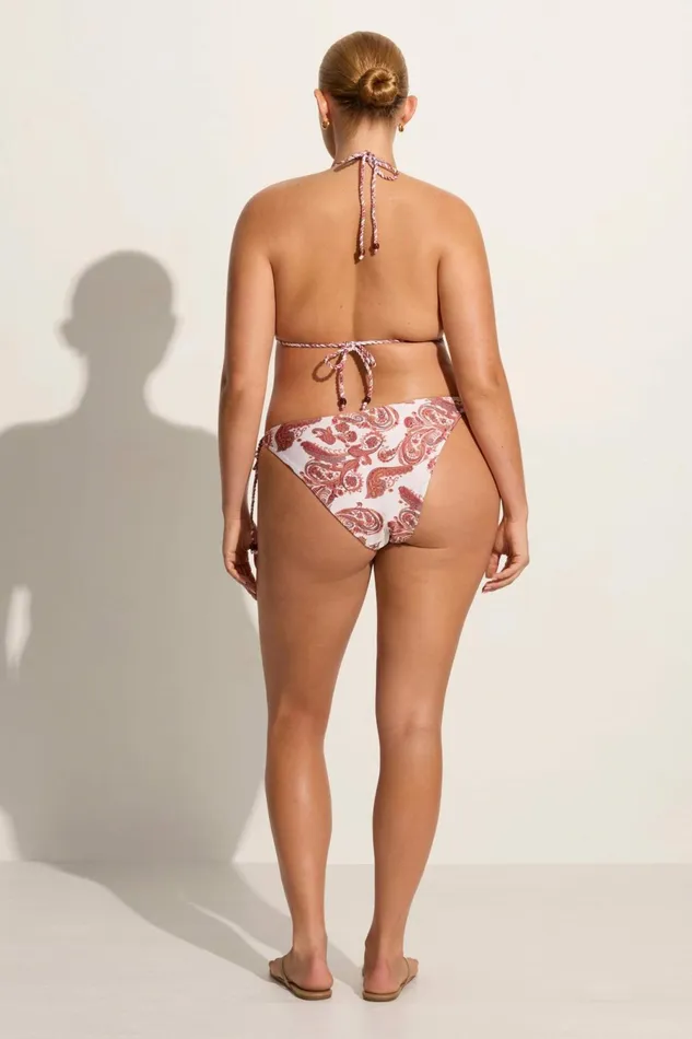 Women Faithfull The Brand Swim Picone Bikini Bottom Alessia Paisley 8211 Faithfull The Brand