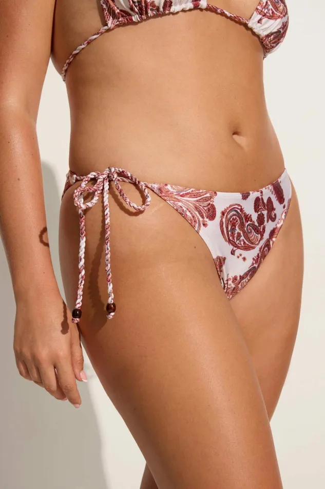 Women Faithfull The Brand Swim Picone Bikini Bottom Alessia Paisley 8211 Faithfull The Brand