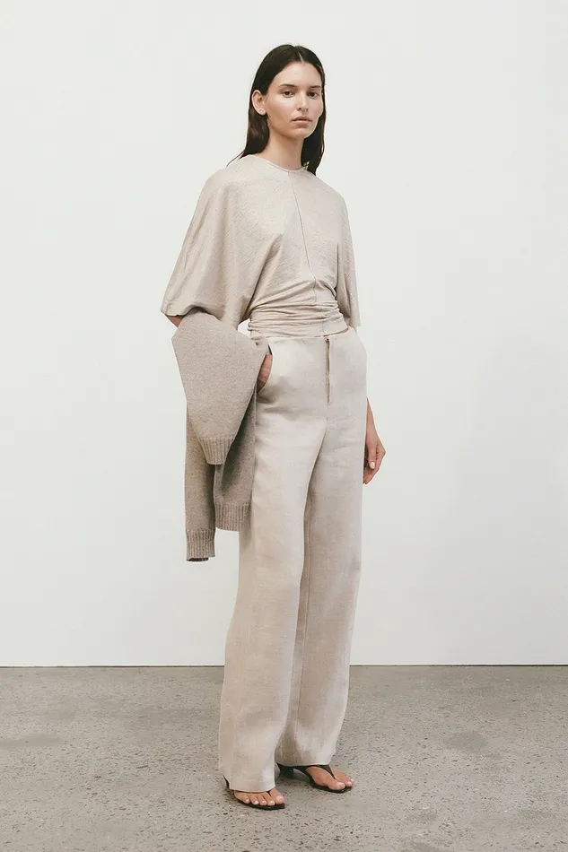 Women Faithfull The Brand Tops Ciel Top Oatmeal