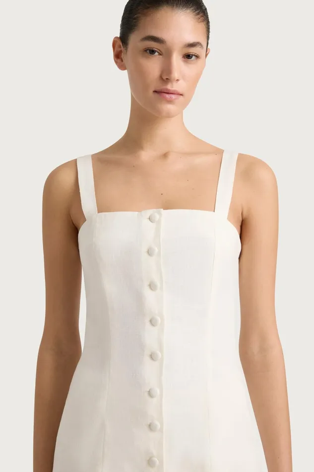 Women Faithfull The Brand Tops Corbiere Vest White