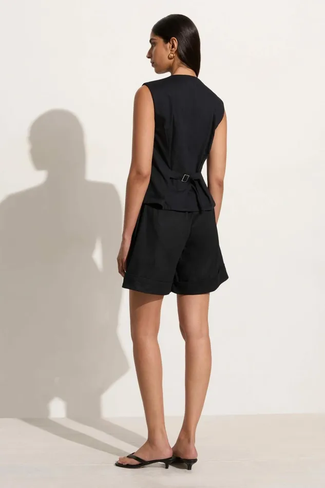 Women Faithfull The Brand Tops Delfina Vest Black 8211 Faithfull The Brand