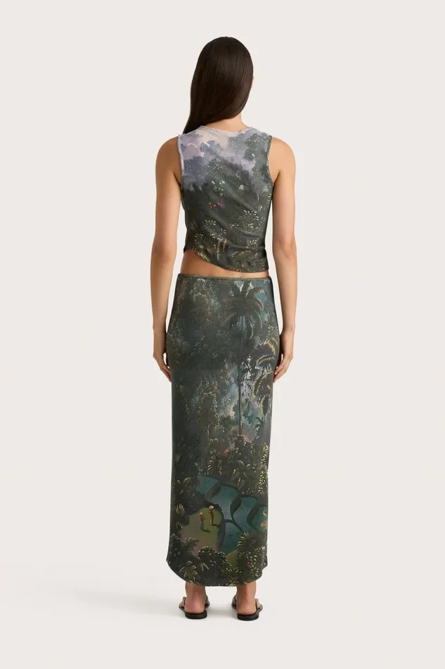 Women Faithfull The Brand Tops Loire Top Balinese Landscape