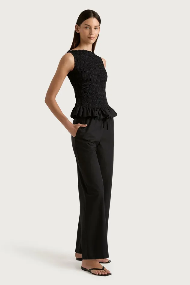 Women Faithfull The Brand Tops Margot Top Black