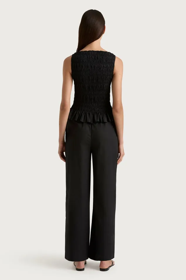 Women Faithfull The Brand Tops Margot Top Black