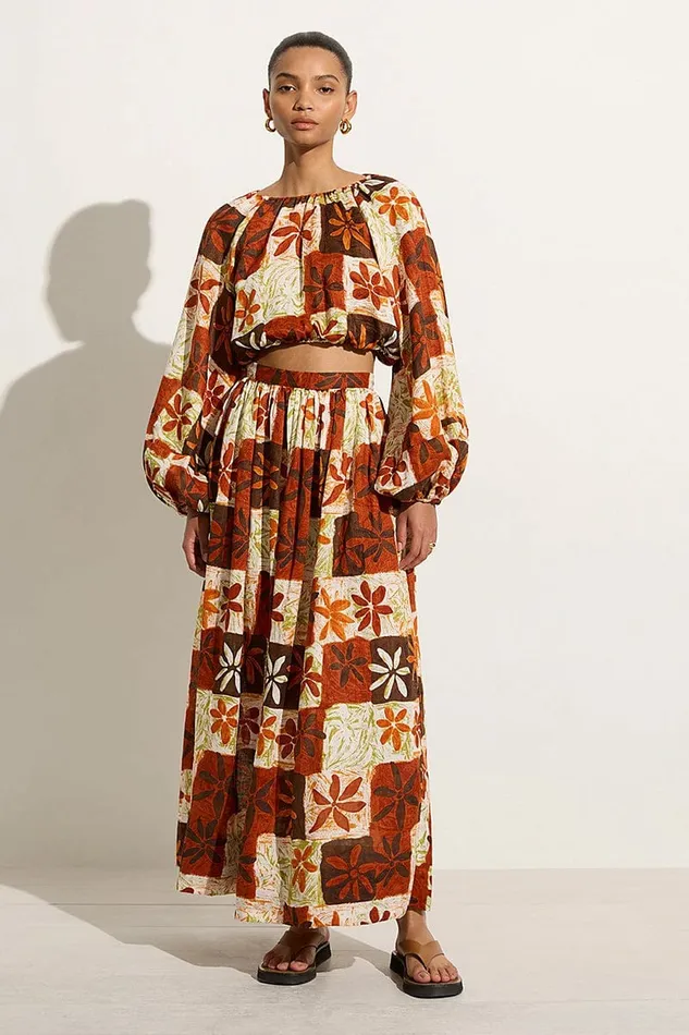 Women Faithfull The Brand Tops Pereira Top Tobago Floral 8211 Faithfull The Brand