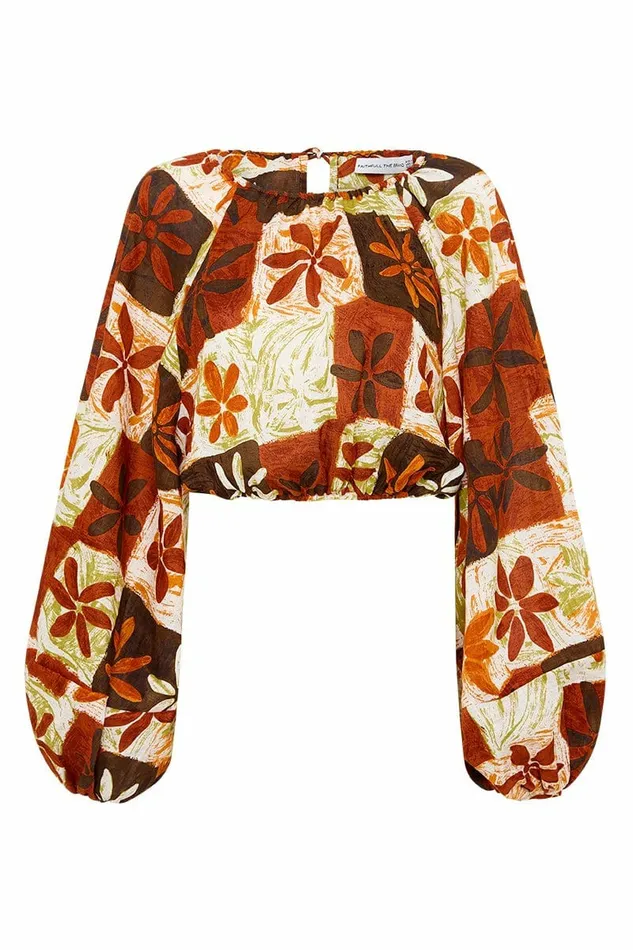 Women Faithfull The Brand Tops Pereira Top Tobago Floral 8211 Faithfull The Brand