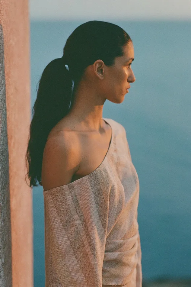Women Faithfull The Brand Tops Sao Paulo Top Terracotta Stripe