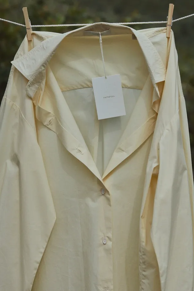 Women Faithfull The Brand Tops Vieste Shirt Lemon