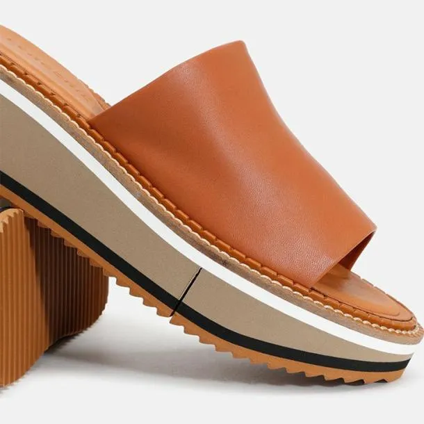 Women FAST Camel Clergerie Mules