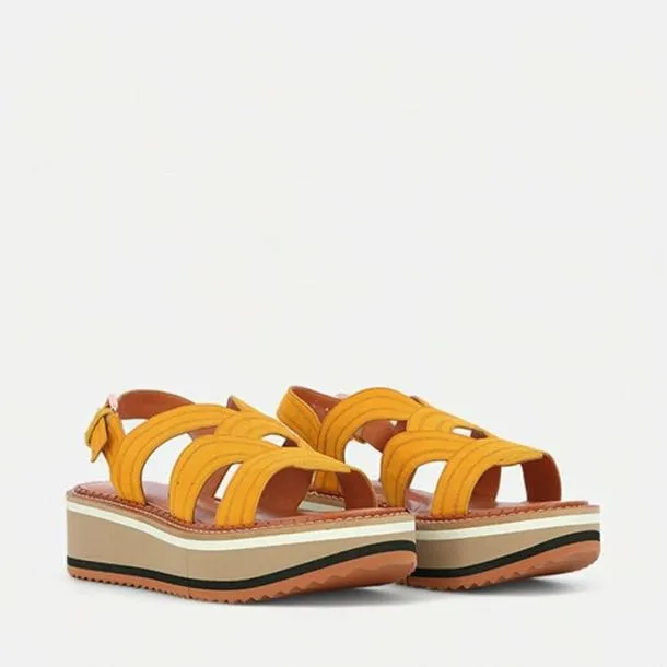 Women FRESIA Suede Mango Clergerie Sandals