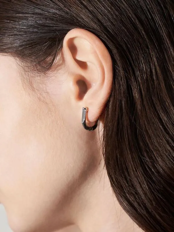Women Gabine Huggie Earrings 8211 Silver CHARLES and KEITH Earrings Women Gabine Huggie Earrings 8211 Silver CHARLES and KEITH Earrings