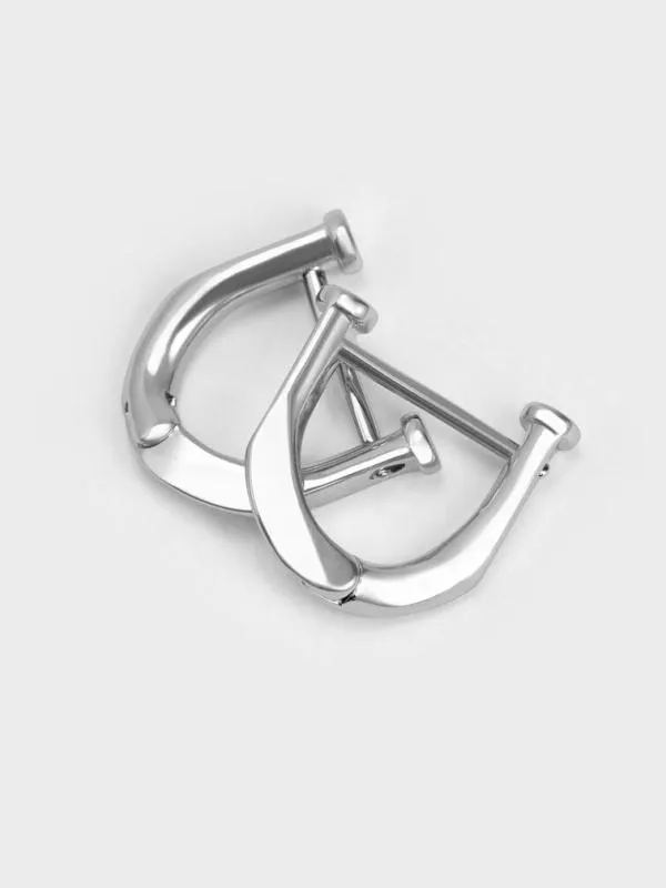 Women Gabine Huggie Earrings 8211 Silver CHARLES and KEITH Earrings Women Gabine Huggie Earrings 8211 Silver CHARLES and KEITH Earrings