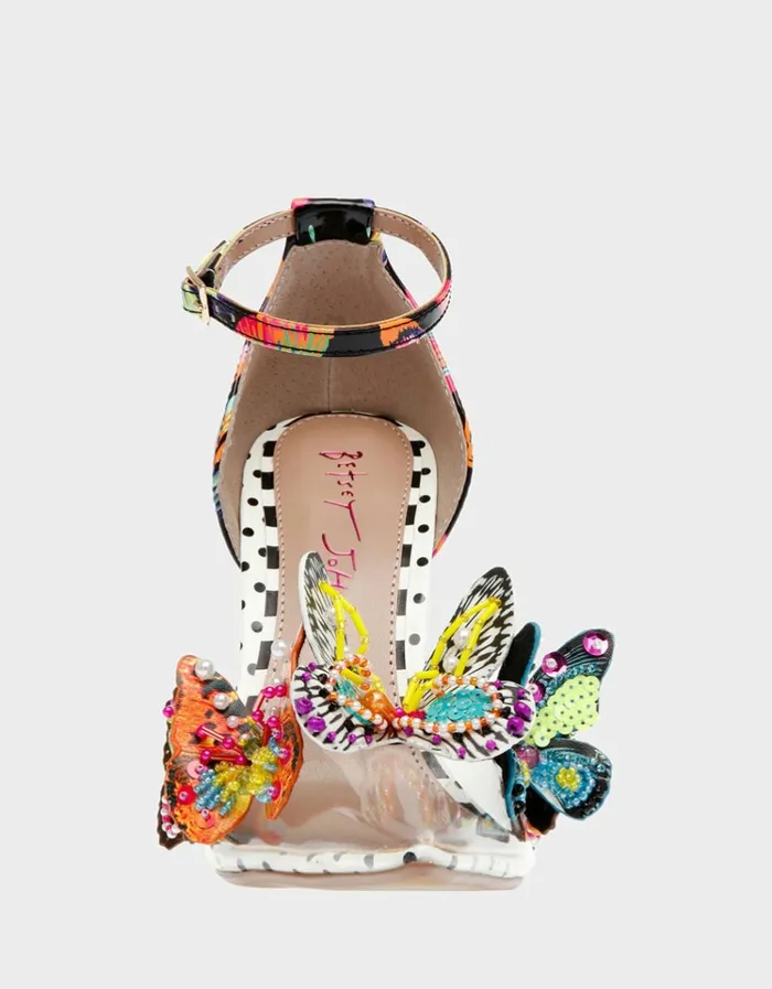 Women GIDELLE BLACK MULTI Black Multi Betsey Johnson