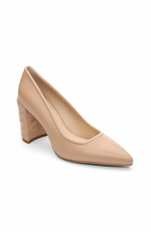 Women Heels Liverpool Los Angeles Boulevard Icon Block Pump Nude