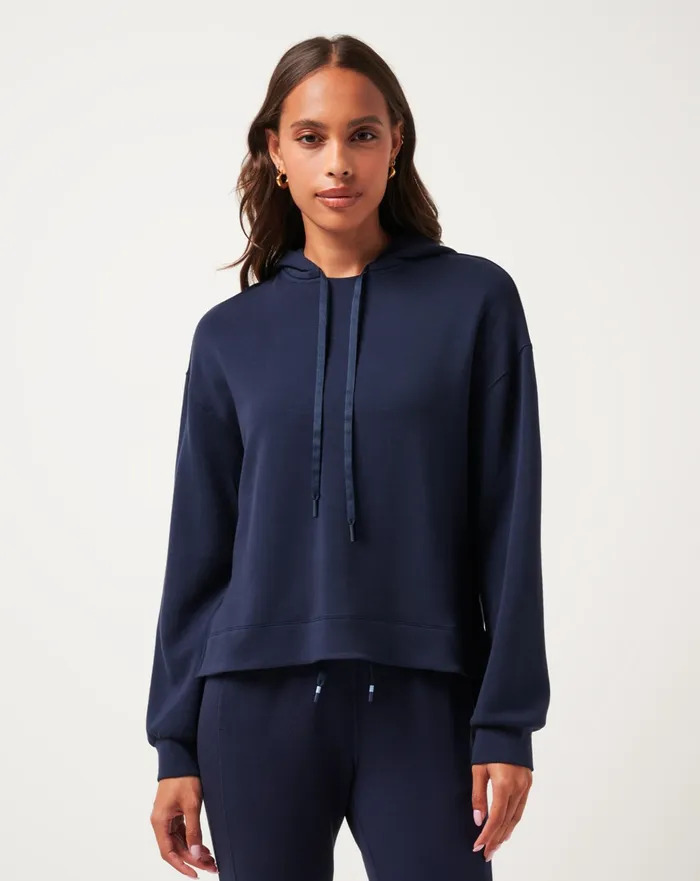 Women Hoodies and Pullovers TravisMathew SKYLOFT SOFT HOOD Navy Blazer