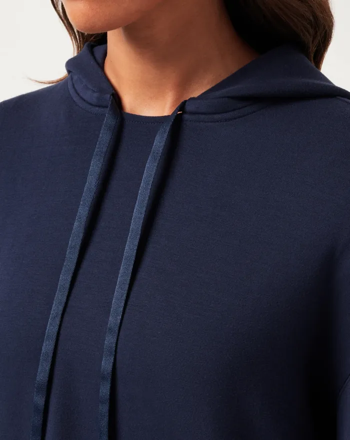Women Hoodies and Pullovers TravisMathew SKYLOFT SOFT HOOD Navy Blazer