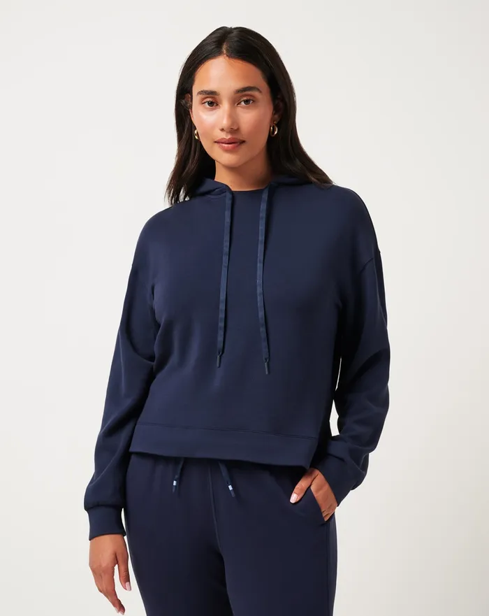 Women Hoodies and Pullovers TravisMathew SKYLOFT SOFT HOOD Navy Blazer