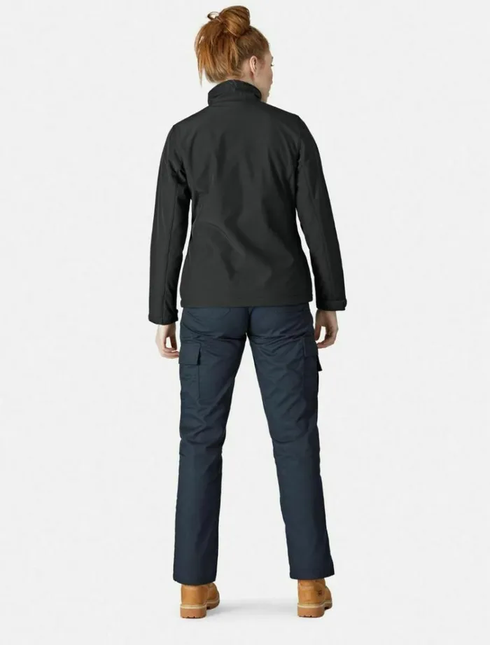 Women Jackets Dickies Everyday Softshell Black