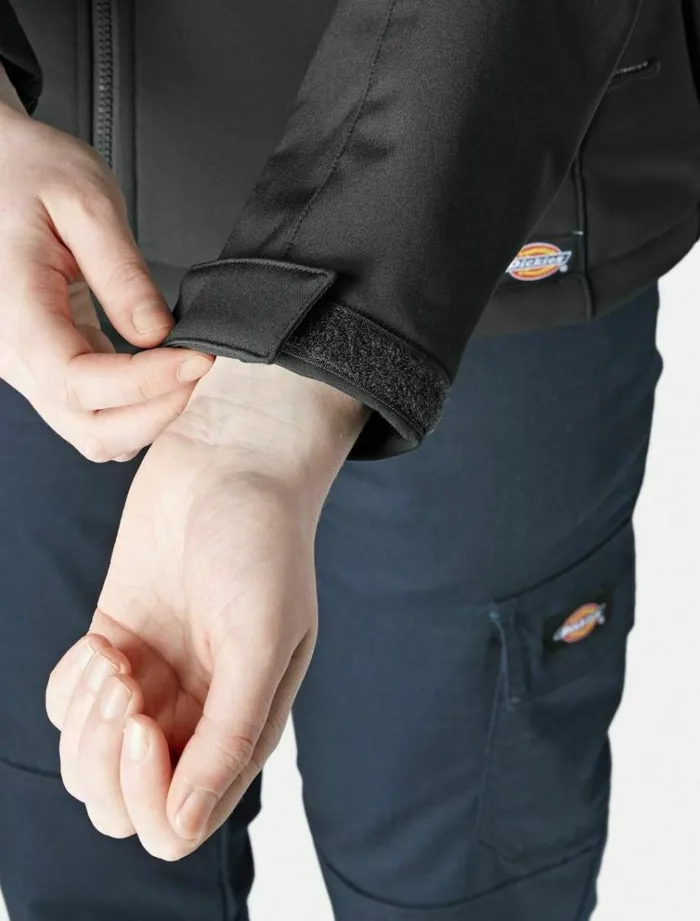 Women Jackets Dickies Everyday Softshell Black