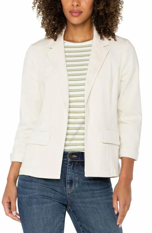 Women Jackets Liverpool Los Angeles Fitted Blazer Bone