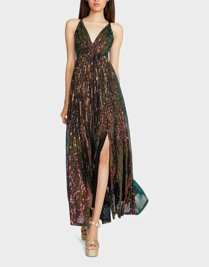 Women JAMES MAXI DRESS MULTI Multi Betsey Johnson