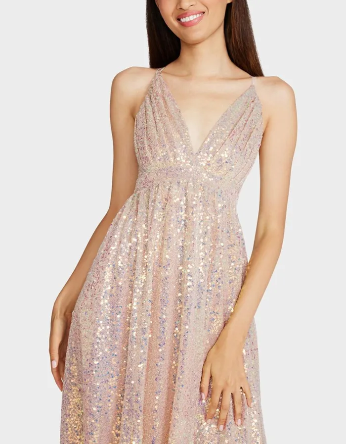 Women JAMES MAXI DRESS TAN Tan Betsey Johnson