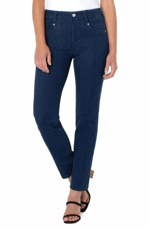 Women Jeans Liverpool Los Angeles The Gia Glider Slim High Performance Denim Eco Observatory