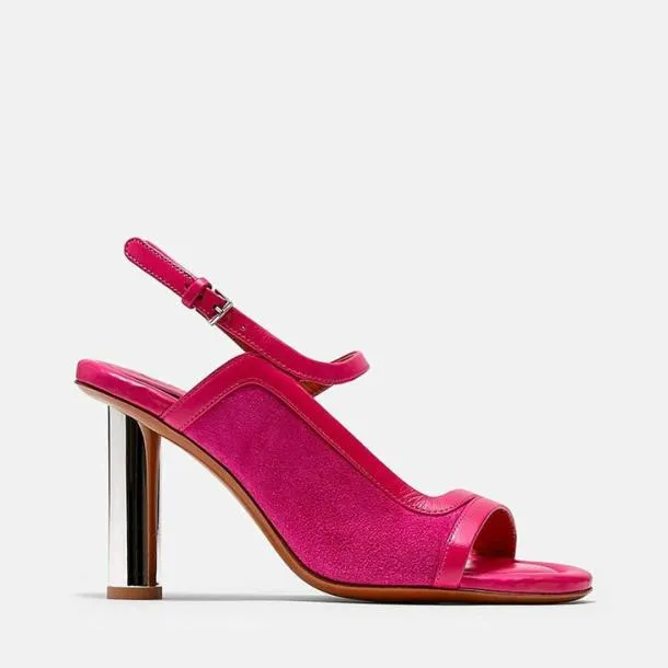 Women KALEA Suede Hibiscus Clergerie Sandals