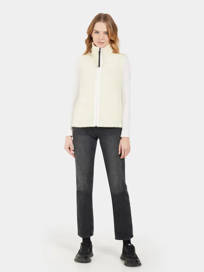 Women Kiana Vest White Foam Didriksons Vests