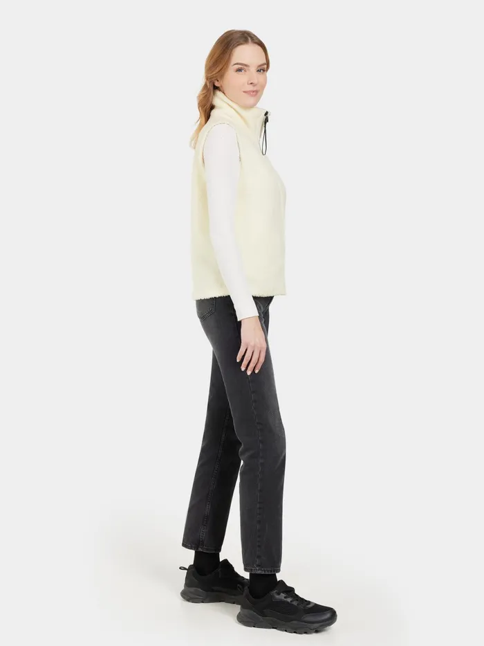 Women Kiana Vest White Foam Didriksons Vests