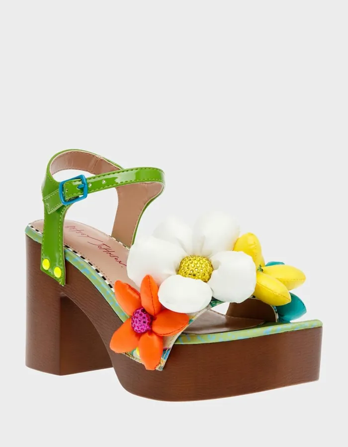 Women KINSLEE GREEN MULTI Green Multi Betsey Johnson