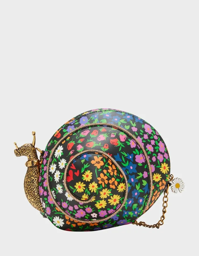 Women KITSCH SNAILED IT CROSSBODY FLORAL Floral Betsey Johnson Women KITSCH SNAILED IT CROSSBODY FLORAL Floral Betsey Johnson
