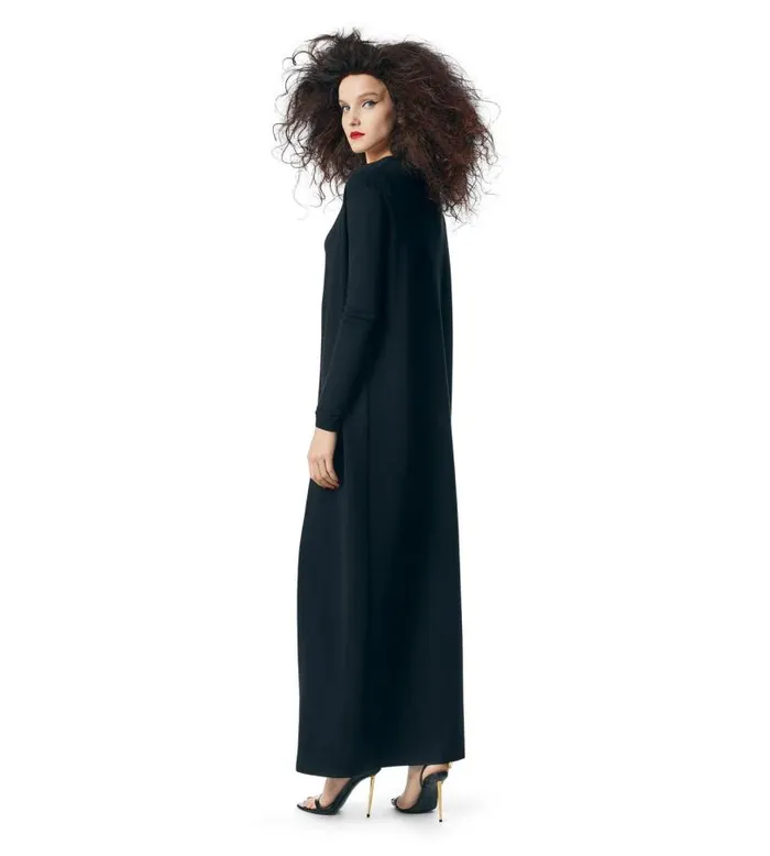 Women Knitwear Tom Ford Cashmere Silk Maxi Cardigan Black Women Knitwear Tom Ford Cashmere Silk Maxi Cardigan Black