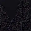 Women LEO LIN Emily Appliqu Midi Dress 8211 Ebony Dresses and Jumpsuits
