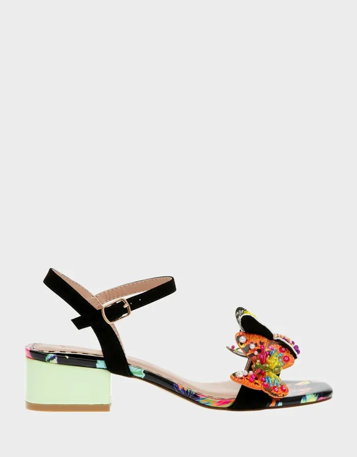 Women LOTTY BLACK BUTTERFLY Black Butterfly Betsey Johnson