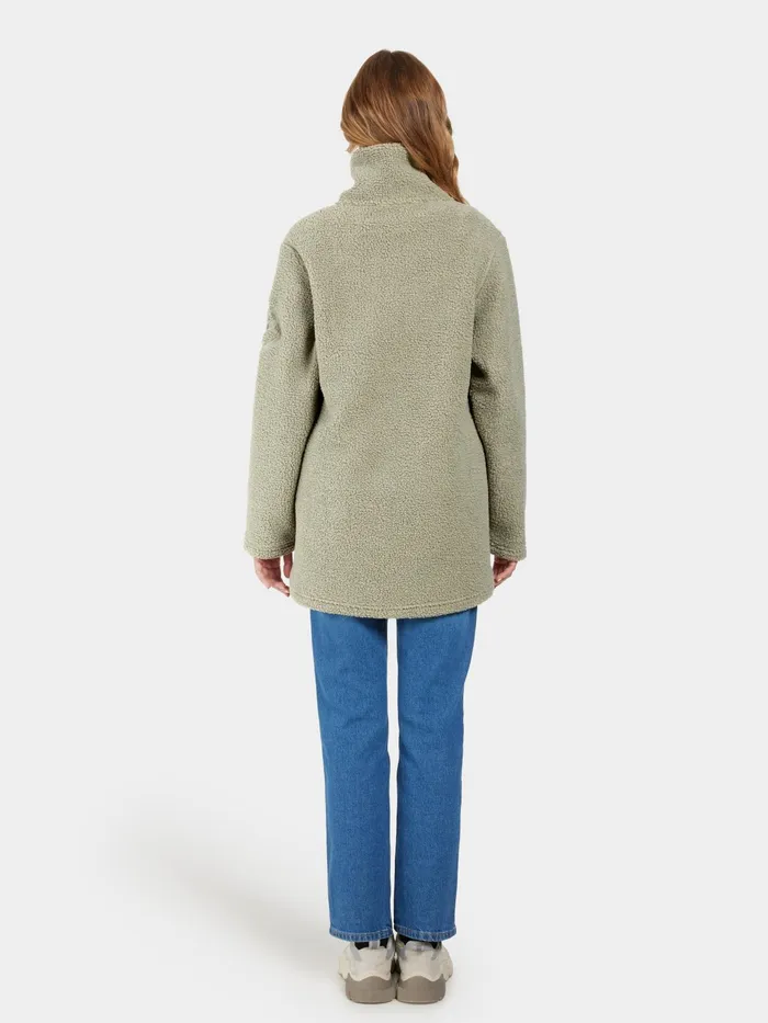 Women Marina HalfZip Wilted Leaf Didriksons Autumn Jackets