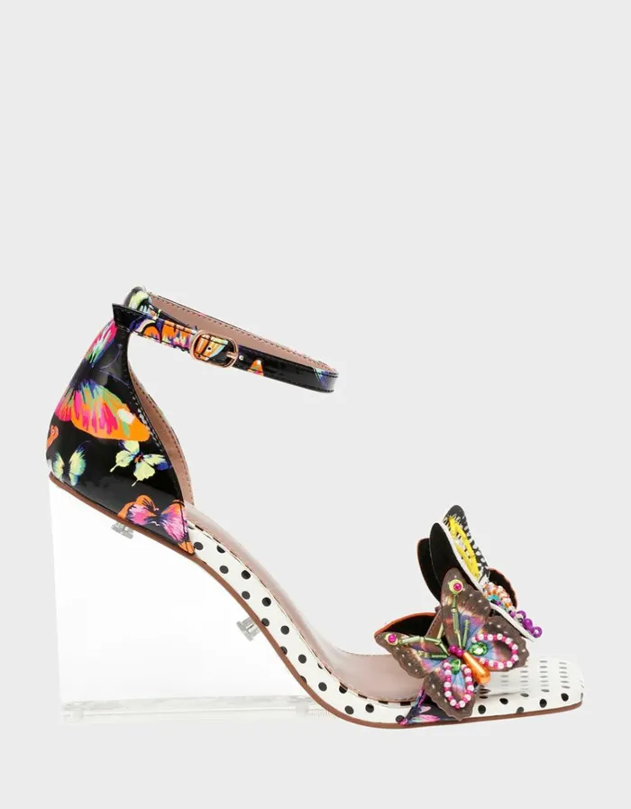 Women MARLOE BLACK BUTTERFLY Black Butterfly Betsey Johnson