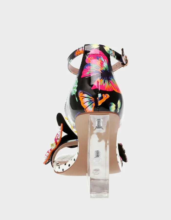 Women MARLOE BLACK BUTTERFLY Black Butterfly Betsey Johnson