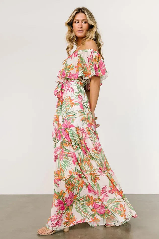 Women Maxi Dresses Baltic Born Lahaina Off Shoulder Maxi Dress Multi Women Maxi Dresses Baltic Born Lahaina Off Shoulder Maxi Dress Multi