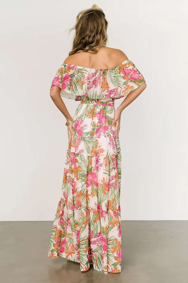 Women Maxi Dresses Baltic Born Lahaina Off Shoulder Maxi Dress Multi Women Maxi Dresses Baltic Born Lahaina Off Shoulder Maxi Dress Multi
