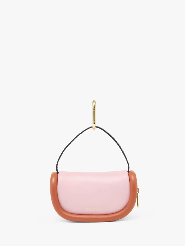 WomenMen Bumper Bag JW Anderson BUMPER7 8211 LEATHER MICRO BAG Pinkbrick
