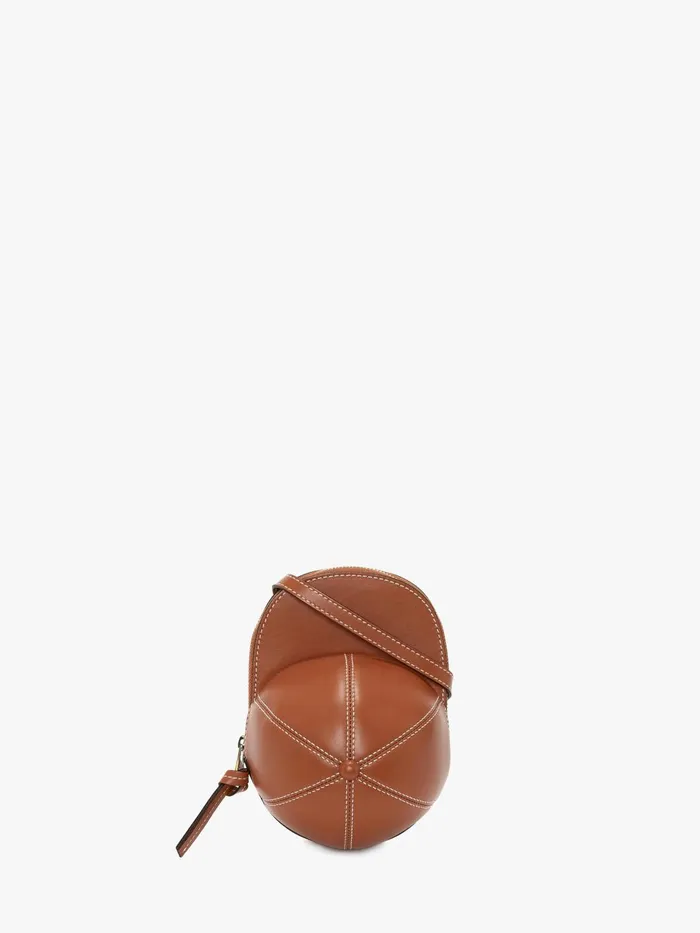 WomenMen Crossbody Bags JW Anderson MEDIUM CAP BAG 8211 LEATHER CROSSBODY BAG Pecan WomenMen Crossbody Bags JW Anderson MEDIUM CAP BAG 8211 LEATHER CROSSBODY BAG Pecan