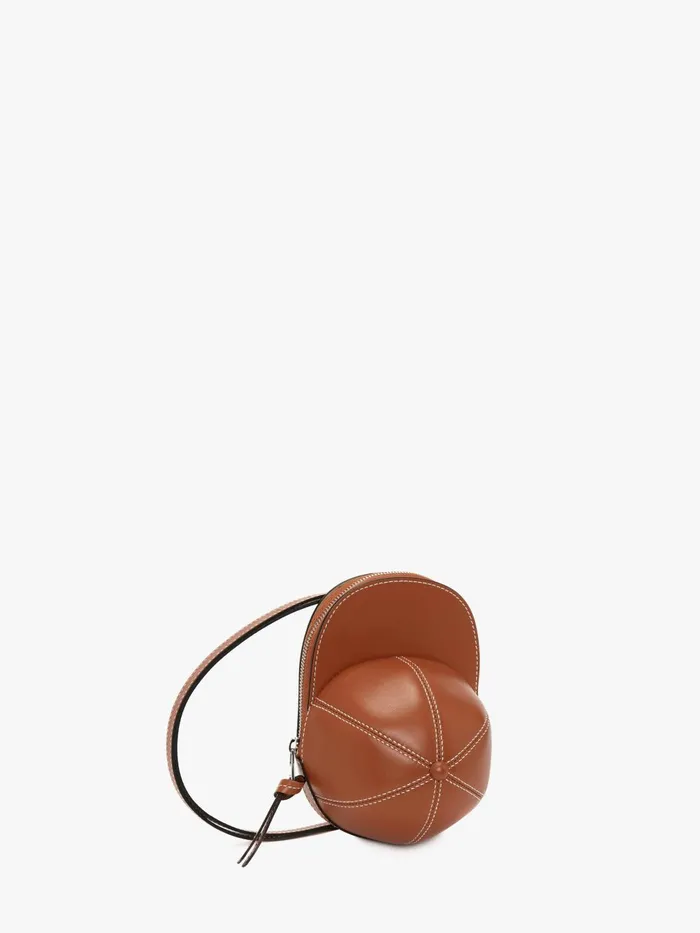 WomenMen Crossbody Bags JW Anderson MEDIUM CAP BAG 8211 LEATHER CROSSBODY BAG Pecan WomenMen Crossbody Bags JW Anderson MEDIUM CAP BAG 8211 LEATHER CROSSBODY BAG Pecan