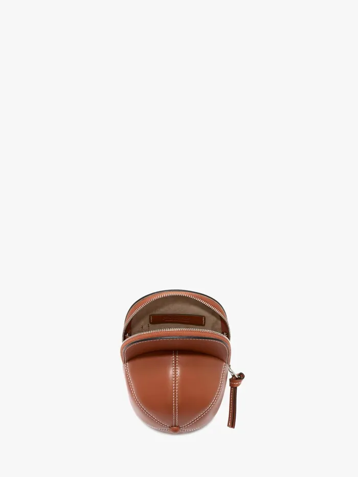 WomenMen Crossbody Bags JW Anderson MEDIUM CAP BAG 8211 LEATHER CROSSBODY BAG Pecan WomenMen Crossbody Bags JW Anderson MEDIUM CAP BAG 8211 LEATHER CROSSBODY BAG Pecan