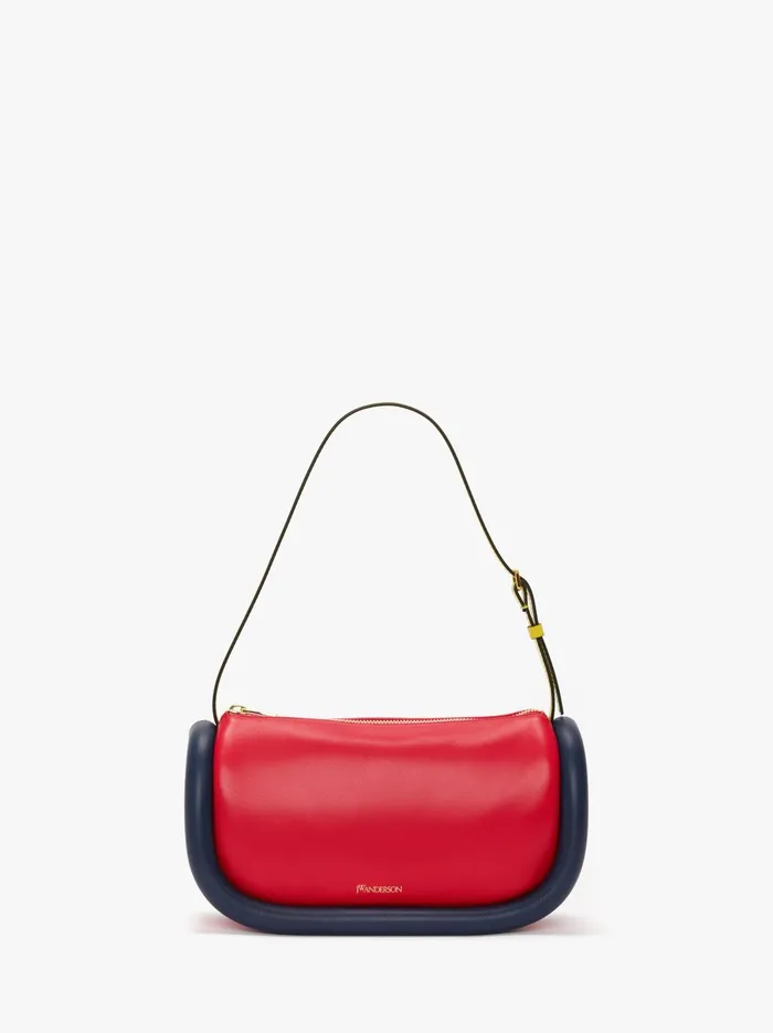 WomenMen Shoulder Bags JW Anderson BUMPER15 LEATHER SHOULDER BAG Rednavy