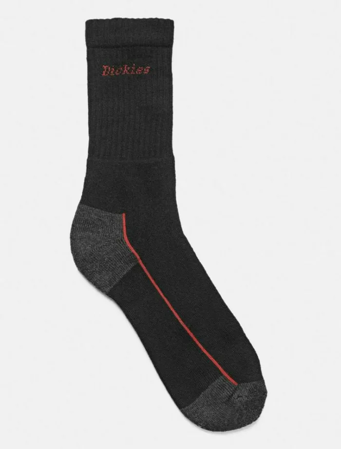 WomenMen Socks Dickies CORDURA Work Socks Black
