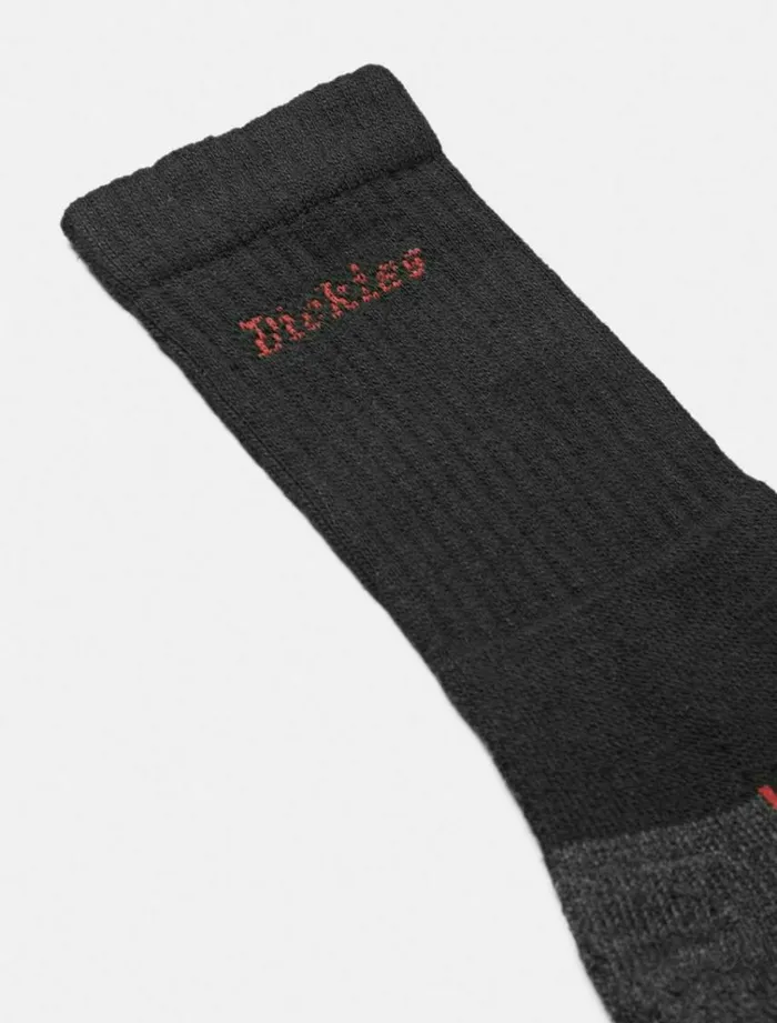 WomenMen Socks Dickies CORDURA Work Socks Black